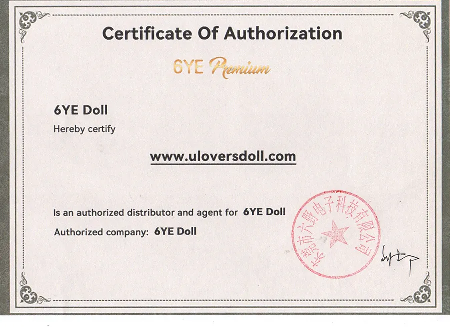 6ye doll authorized