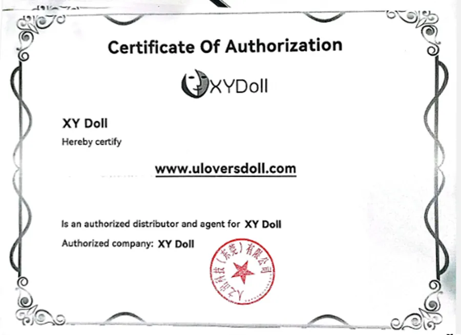 xy doll authorized