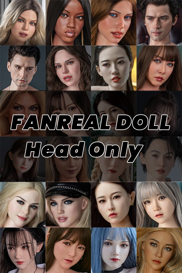 FANREAL Sex Doll ROS Silicone Head