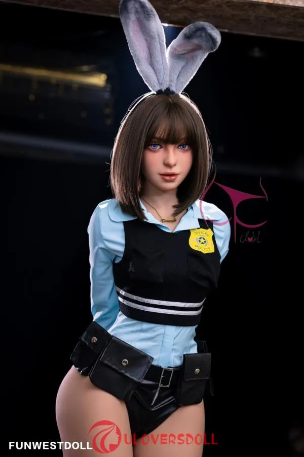 Premium Cute Sexy Bunny Policewoman Sex Doll