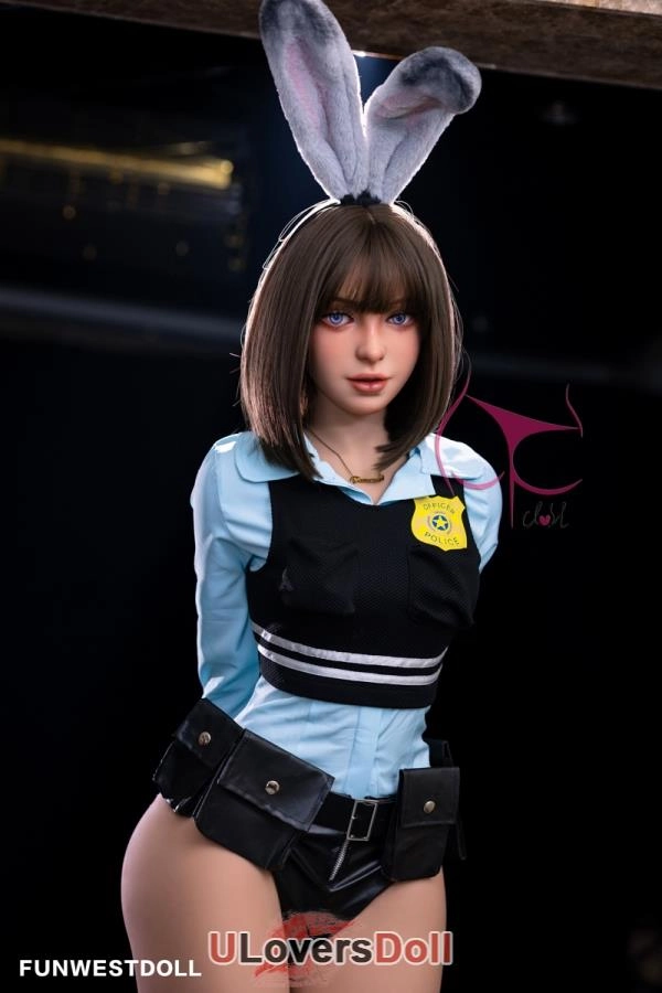 Premium Cute Sexy Bunny Policewoman Sex Doll