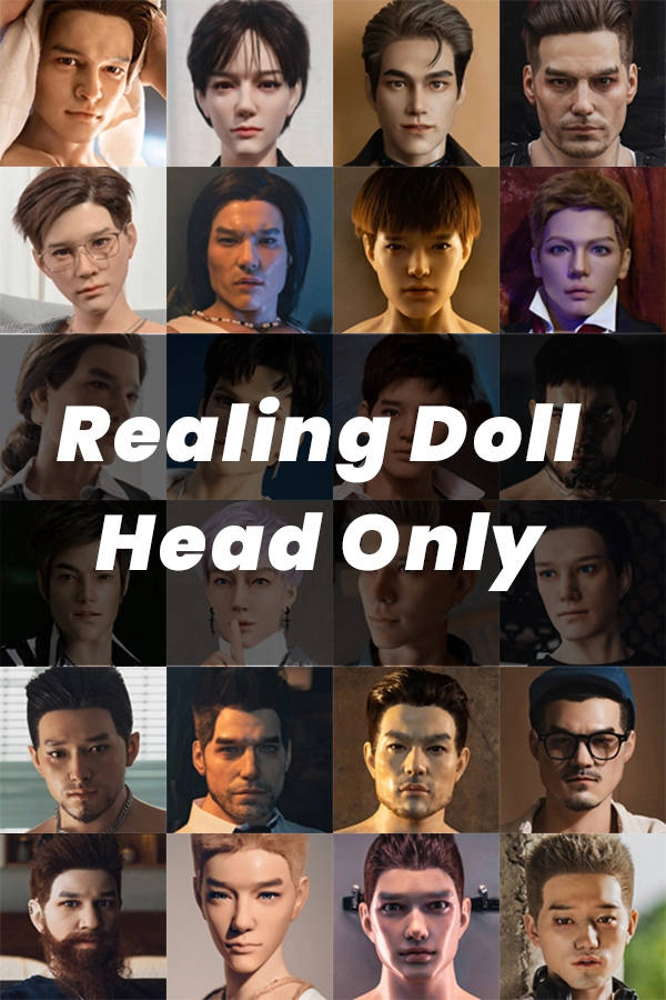 Realing Sex Doll ROS Silicone Head