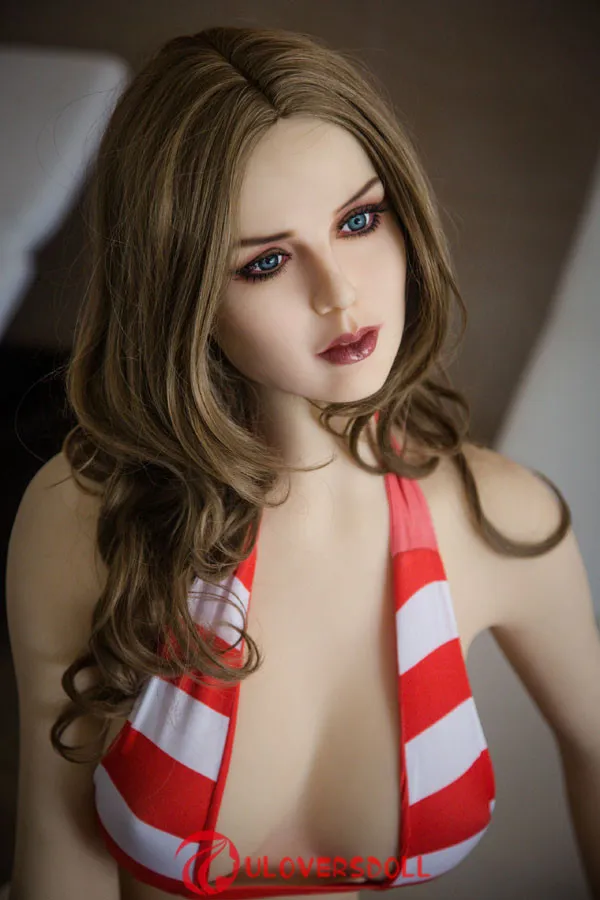curly hair TPE doll