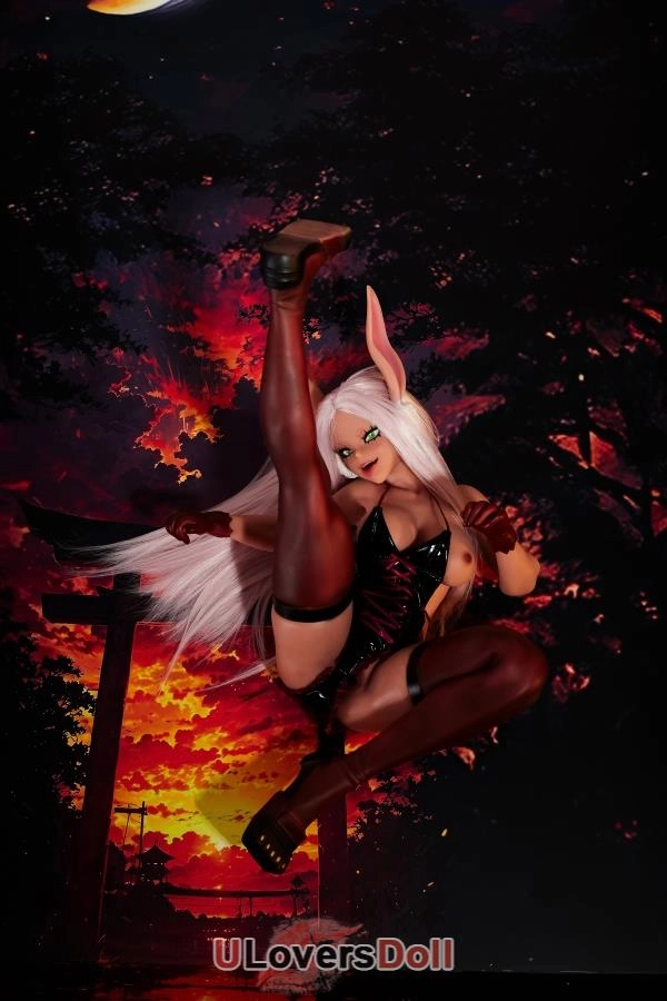 Mini Demon Silicone Sex Dolls with Long Ears