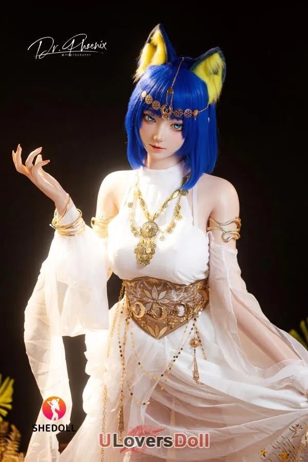 Blue Hair Adult Doll
