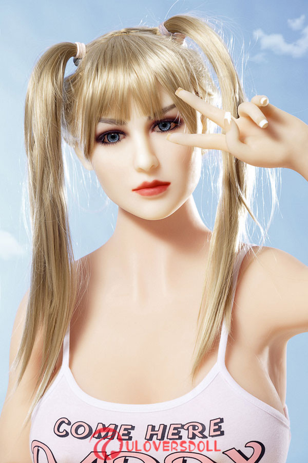 Geraldine : 168cm blonde double ponytail big breasts sex dolls
