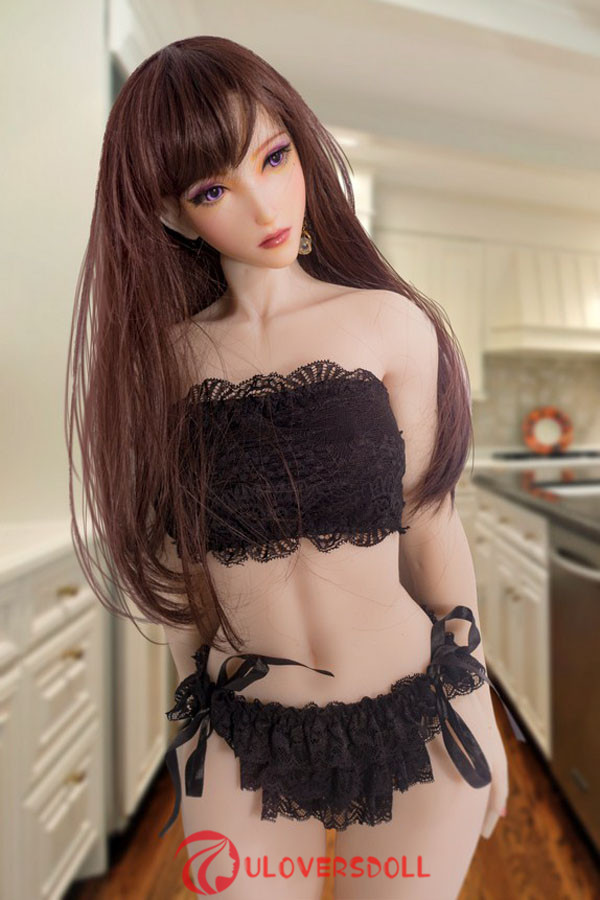 Platinum Silica Gel Sex Doll 102cm Body Anime Face