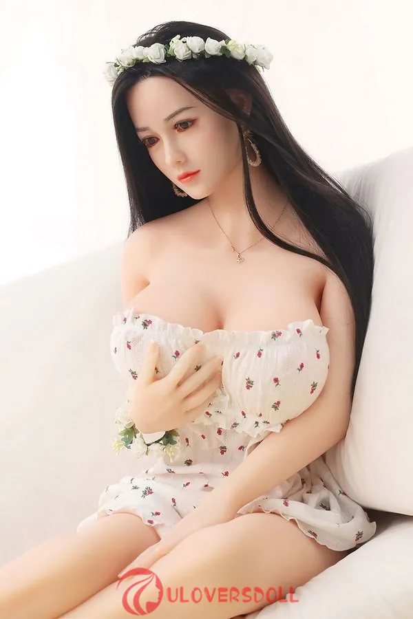 158cm Big breasts Ava adult silicone head doll (17%off)