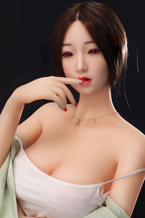 158cm Small chest Elizabeth adult silicone head doll(24%off)