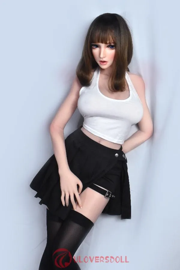 girl using sex doll