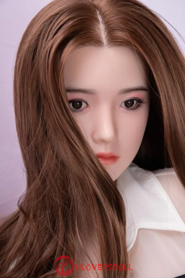 168 Asian Silicone Head Sex Doll