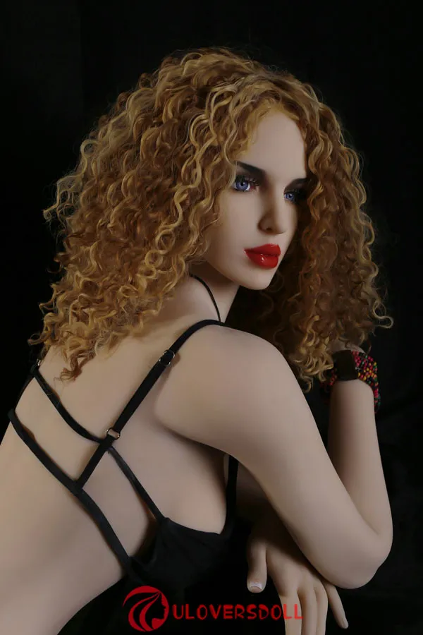 blonde curly lifelike sexy dolls