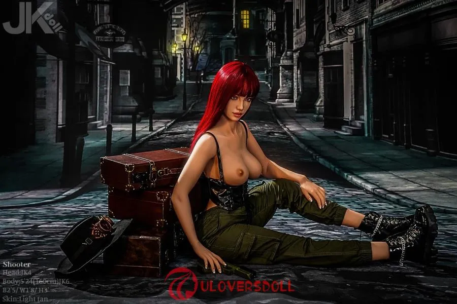 Redhead Shooter Love Doll