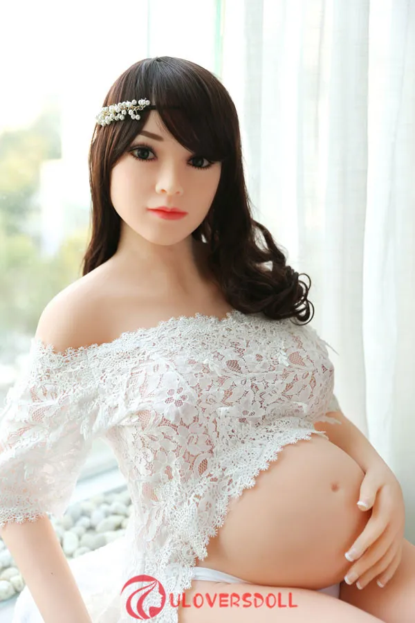 150cm/4ft11 pregnant tpe doll