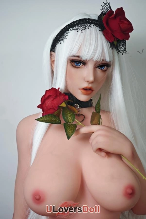 Big Boobs Gray Hair Anime Girl Sex Doll