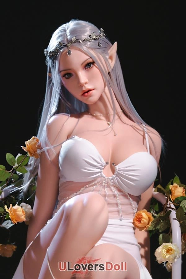 Elf Silicone Sex Dolls with Implanted Hair