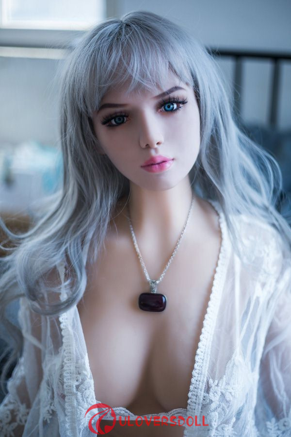 Brielle : 170cm Silver Hair Mid-chest Realistic TPE Love Doll