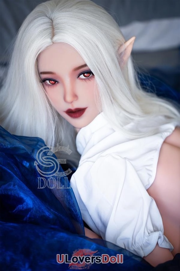 Full Body White Hair Elf Sexdolls