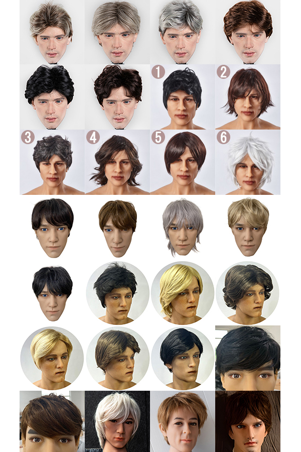 male Sex Doll Wigs