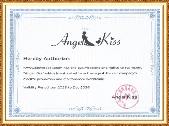 Authorization certificate for Angelkiss Doll