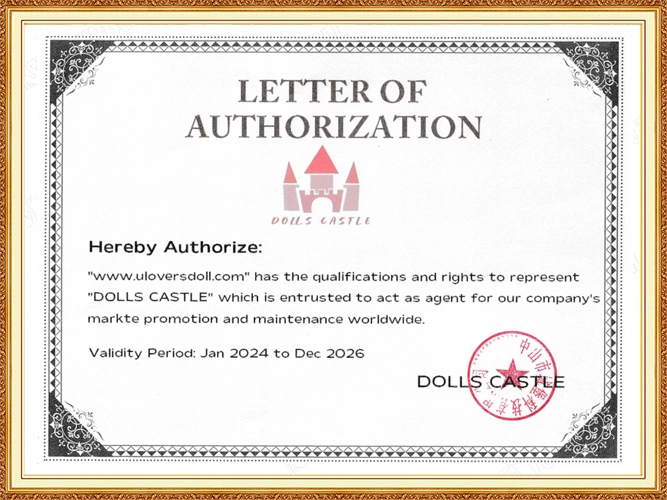 Authorization certificate for Dolls Castle