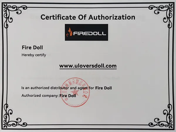 Authorization certificate for Fire doll