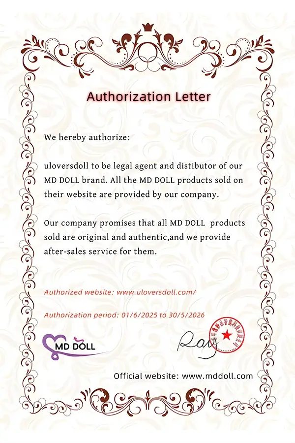 Authorization certificate for MD Doll