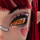 Orange Eye Color
