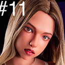 Extra #11 Silicone Doll Head