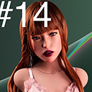 Extra #14 Silicone Doll Head