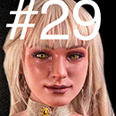 Extra #29 Silicone Doll Head