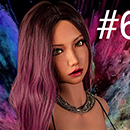 Extra #6 Silicone Doll Head