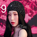 Extra #9 Silicone Doll Head