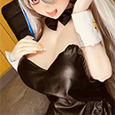 Black Bunny Girl Outfit