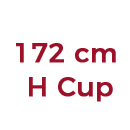 168 cm D Cup