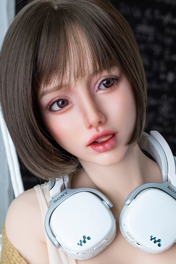 Sanhui Silicone Sex Doll Head Only
