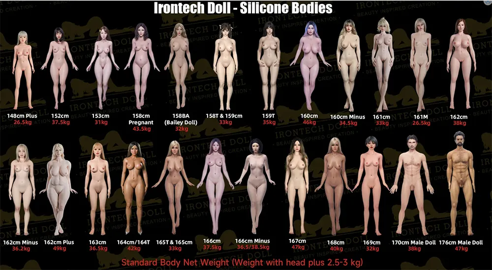 All Silicone Body