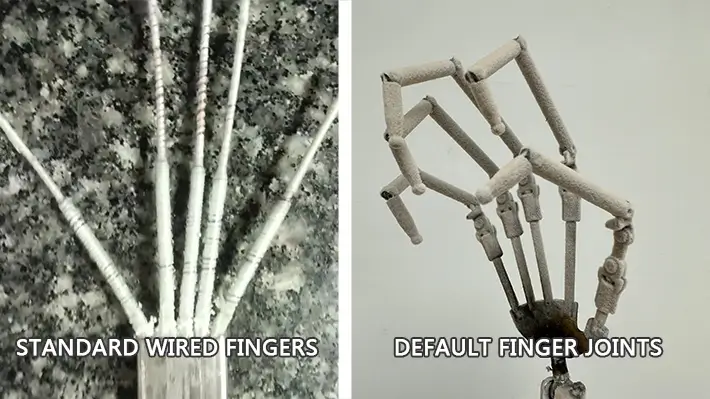 Wired Fingers & Finger Joints