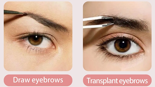 Hand-Painted vs Hand-Implanted Eyebrows