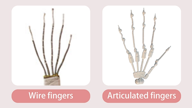Articulated Finger & Wire Fingers