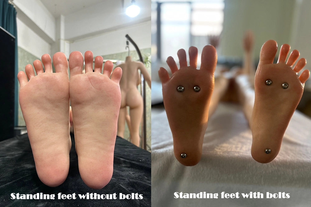 standing feet