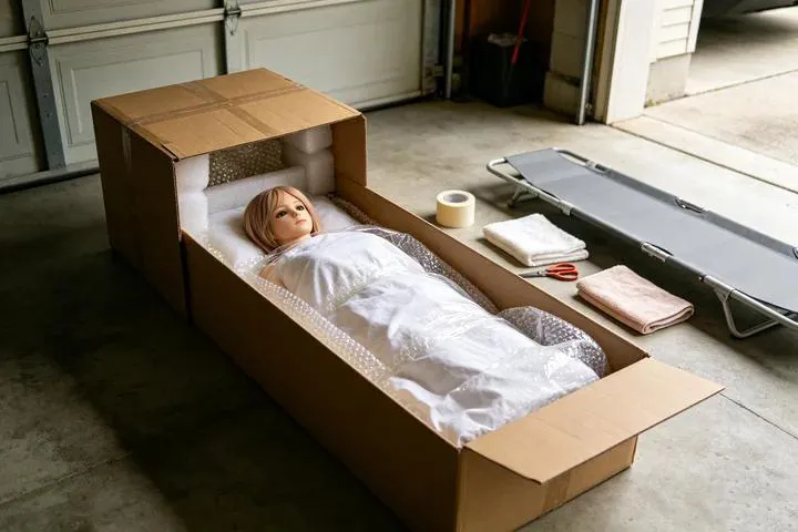 Put it in the packaging box