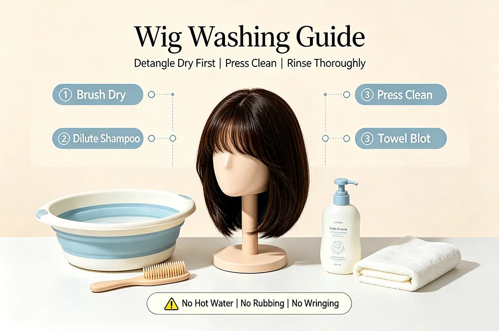 Wig Washing Guide