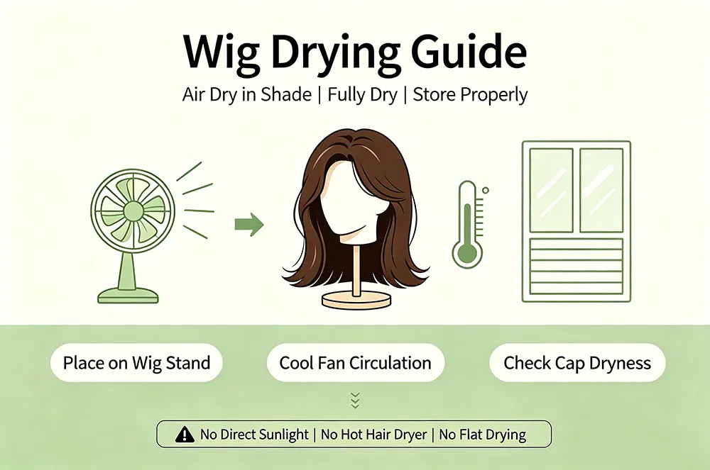 Wig Drying Guide