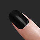 Black Fingernail Color