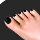 Dark Green Toenail Color