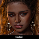Naomi Second Silicone Head