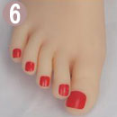 #6 Toenail Colors