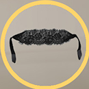 None Lace Eye Mask