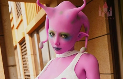 Monster Alien Sexy Doll